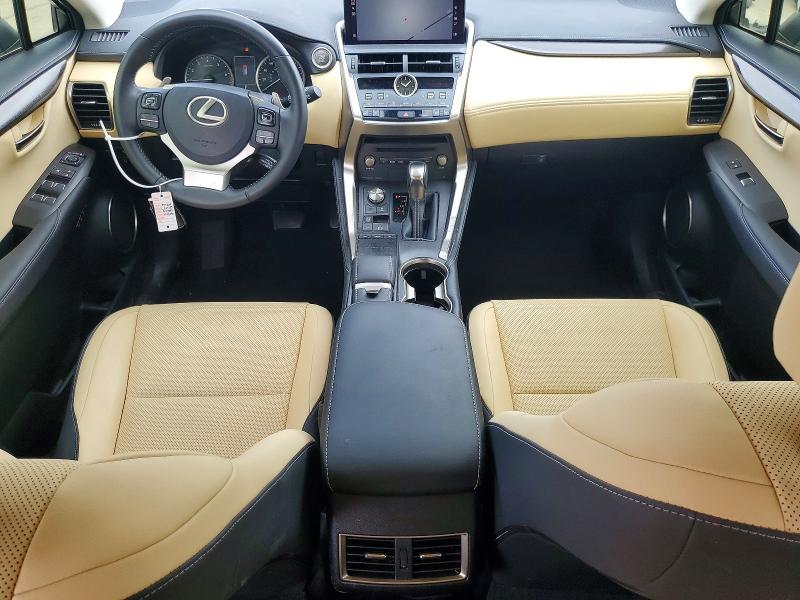 2020 Lexus Nx VIN JTJGARBZ9L5016987 COPART salvage auction — FRONT END, Tx - Salvage Vehicle Title, sold $7,300 on 2026-07-30 (photo 8)