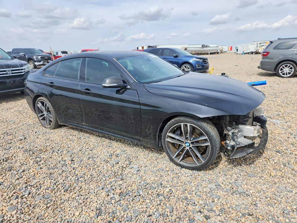 2019 BMW 4er VIN WBA4J5C58KBM65195 COPART salvage auction — FRONT END, Tx - Salvage Vehicle Title, sold $4,750 on 2026-08-11 (photo 4)