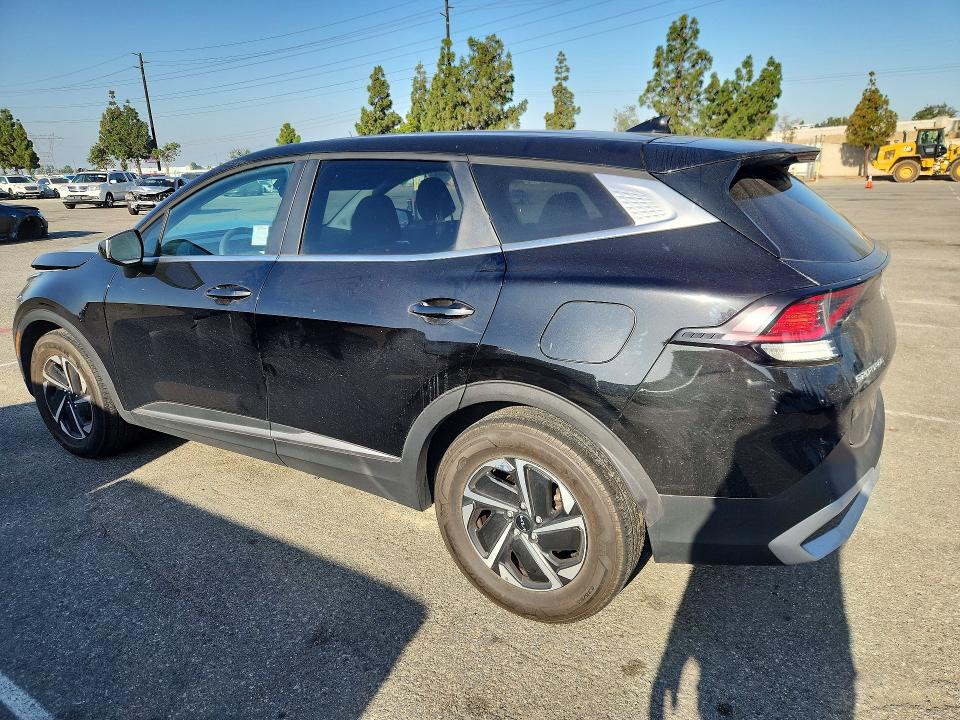 2024 Kia Sportage VIN KNDPU3DGXR7170513 COPART salvage auction — FRONT END, Ca - Salvage Certificate, sold $5,400 on 2026-07-30 (photo 2)