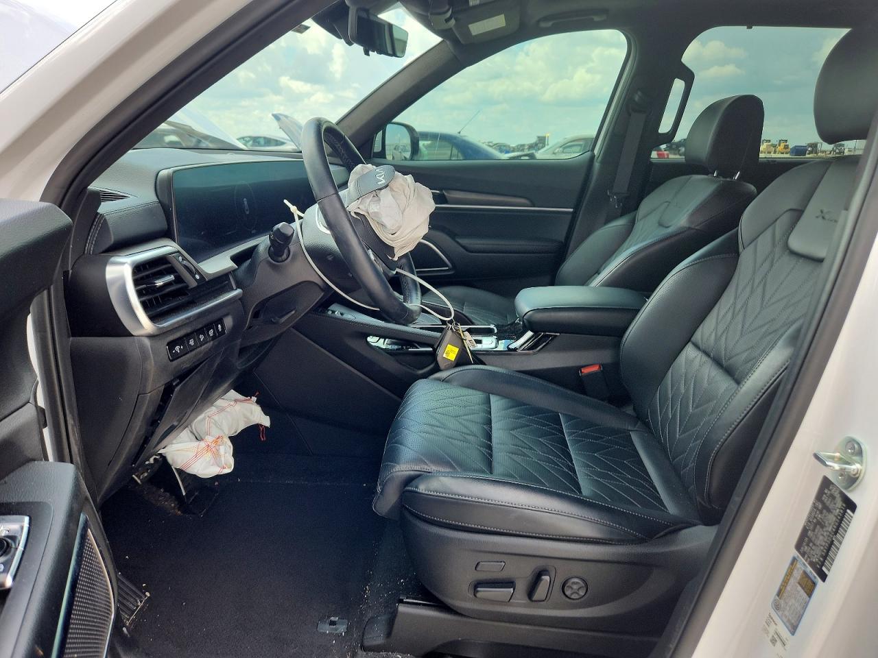 2024 Kia Telluride VIN 5XYP5DGC4RG543818 COPART salvage auction — Front End, TX - SALVAGE VEHICLE TITLE, sold $13,900 on 2026-07-09 (photo 7)
