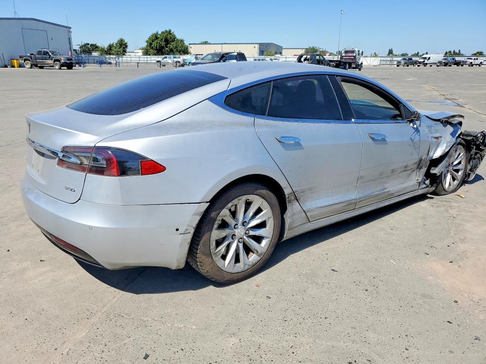 2016 Tesla Model s VIN 5YJSA1E2XGF138968 COPART salvage auction — FRONT END, Ca - Salvage Certificate, sold $2,100 on 2026-07-13 (photo 3)