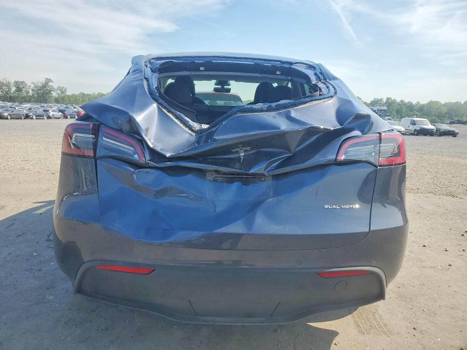 2023 Tesla VIN 7SAYGDEEXPA023369 COPART salvage auction — REAR END, Va - Cert Of Title - Salvage, sold $9,800 on 2026-07-08 (photo 6)