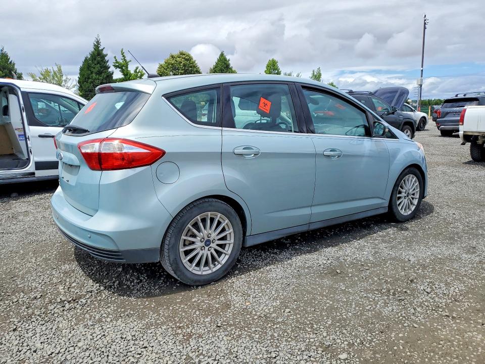 2013 Ford C-max VIN 1FADP5CUXDL521603 COPART salvage auction — MECHANICAL, Or - Certificate Of Title, sold $375 on 2026-07-02 (photo 3)