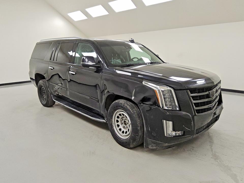 2019 Cadillac Escalade esv VIN 1GYS4HKJ9KR293908 COPART salvage auction — SIDE, Tx - Certificate Of Title, sold $3,850 on 2026-07-07 (photo 4)