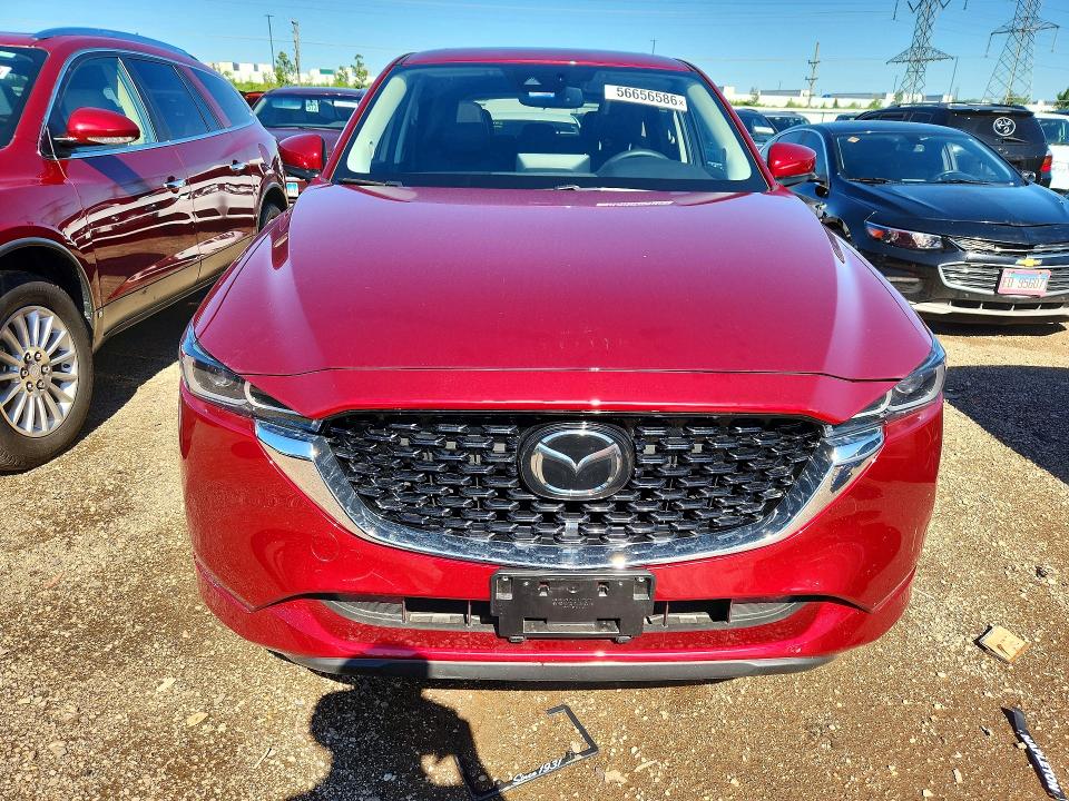 2025 Mazda Cx-5 VIN JM3KFBCM6S0783370 COPART salvage auction — REAR END, Il - Salvage Certificate, sold $12,800 on 2026-07-14 (photo 5)