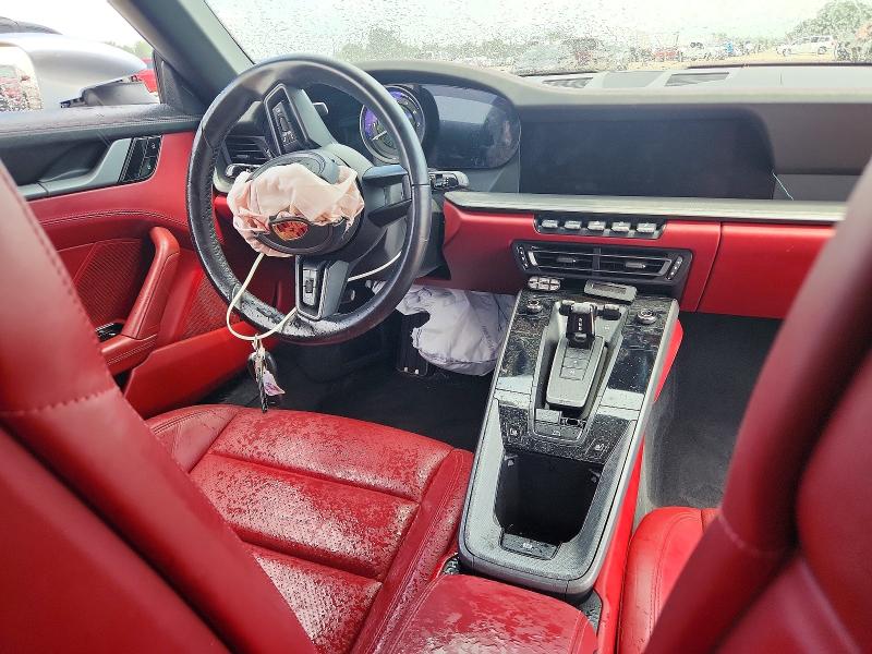 2020 Porsche 911 VIN WP0CB2A9XLS262598 COPART salvage auction — FRONT END, Fl - Cert Of Title Slvg Rebuildable, sold $50,000 on 2026-07-02 (photo 8)