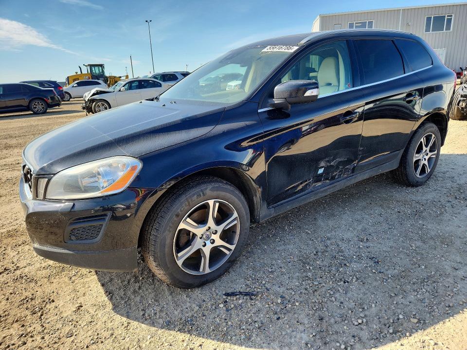 2012 Volvo Xc60 VIN YV4902DZ6C2316570 COPART salvage auction — SIDE, AB - BOS - SALVAGE, sold $2,750 on 2026-08-13 (photo 1)