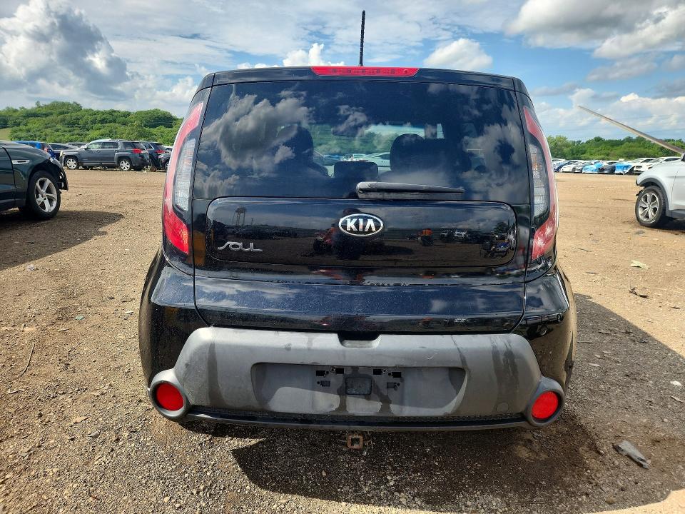 2016 Kia Soul VIN KNDJN2A2XG7248517 COPART salvage auction — FRONT END, Il - Salvage Certificate, sold $850 on 2026-07-31 (photo 6)