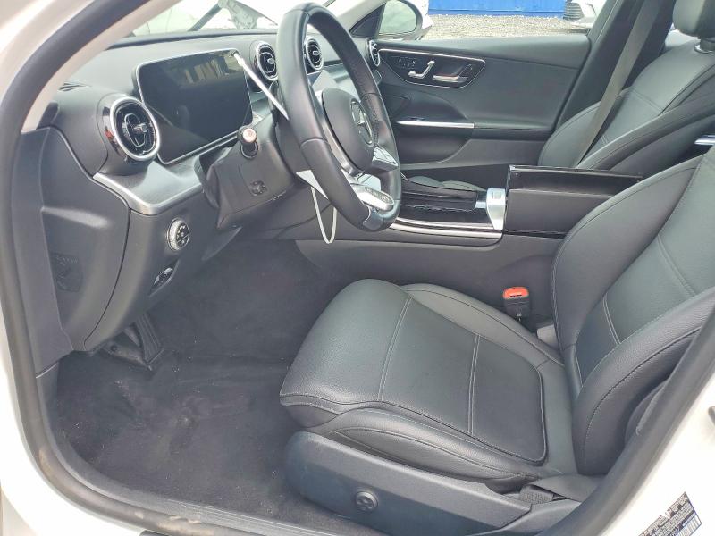 2025 Mercedes-benz C class VIN W1KAF4GB1SR249087 COPART salvage auction — UNDERCARRIAGE, Fl - Certificate Of Destruction, sold $20,800 on 2026-07-13 (photo 7)
