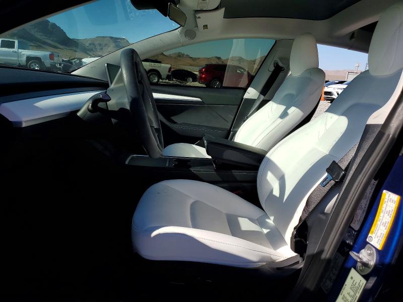 2023 Tesla Model 3 VIN 5YJ3E1EA6PF593672 COPART salvage auction — REAR END, Ca - Salvage Certificate, sold $150 on 2026-07-22 (photo 7)