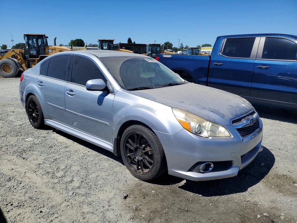 2014 Subaru LEGACY VIN 4S3BMBL65E3015608 COPART salvage auction — REAR END, Ca - Salvage Certificate, sold $250 on 2026-07-09 (photo 4)
