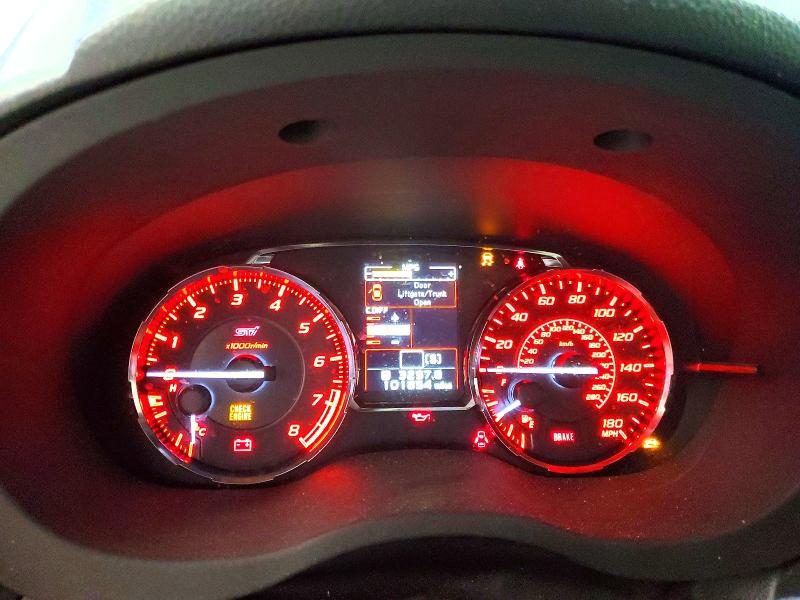 2015 Subaru Wrx VIN JF1VA2P64F9815272 COPART salvage auction — FRONT END, Pa - Cert Of Title (P), sold $7,900 on 2026-07-30 (photo 9)