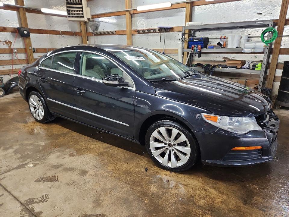 2012 Volkswagen Passat cc VIN WVWMN7ANXCE535639 COPART salvage auction — FRONT END, Il - Salvage Certificate, sold $350 on 2026-07-27 (photo 4)