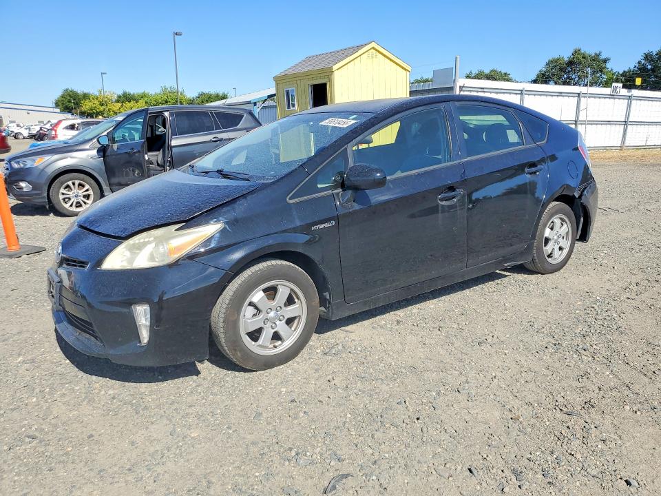 2013 Toyota Prius VIN JTDKN3DU4D5662181 COPART salvage auction — REAR END, Ca - Salvage Certificate, sold $800 on 2026-07-09 (photo 1)