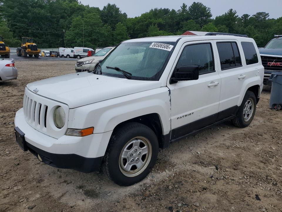 2014 Jeep VIN 1C4NJPBA8ED589221 COPART salvage auction — MECHANICAL, Ma - Certificate Of Title, sold $325 on 2026-07-02 (photo 1)