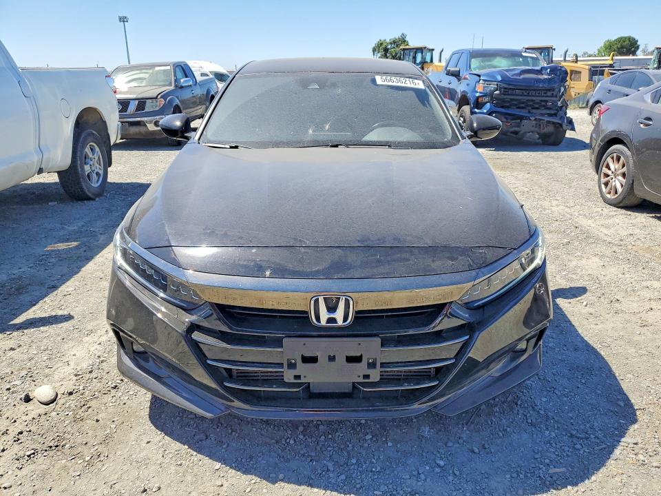 2022 Honda Accord VIN 1HGCV1F32NA113750 COPART salvage auction — VANDALISM, Ca - Salvage Certificate, sold $10,900 on 2026-07-09 (photo 5)