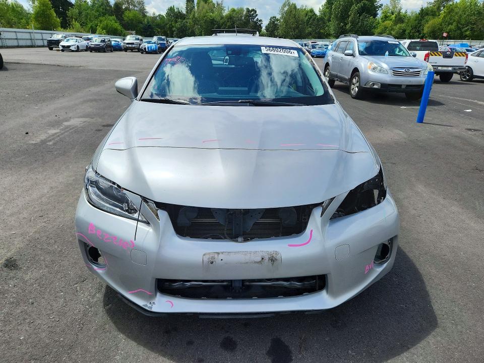 2011 Lexus Ct VIN JTHKD5BH5B2037600 COPART salvage auction — FRONT END, Or - Salvage Title Certificate, sold $3,000 on 2026-07-15 (photo 5)