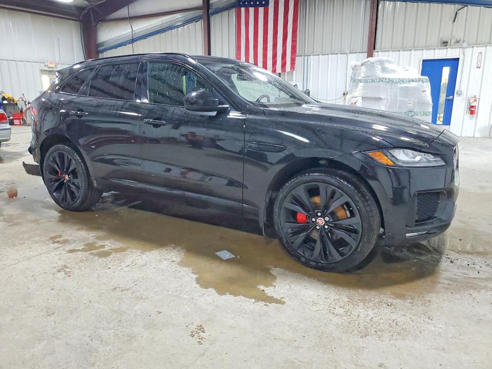 2018 Jaguar F-pace VIN SADCM2FV1JA298087 COPART salvage auction — REAR END, Pa - Certificate Of Salvage, sold $7,800 on 2026-07-15 (photo 4)