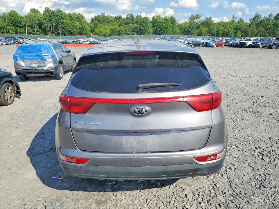 2018 Kia Sportage VIN KNDPMCACXJ7393429 COPART salvage auction — FRONT END, Pa - Certificate Of Salvage, sold $2,300 on 2026-07-15 (photo 6)