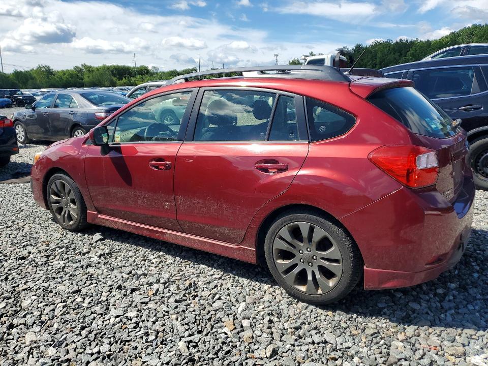 2013 Subaru Impreza VIN JF1GPAL60D2862764 COPART salvage auction — FRONT END, MA - CERT OF TITLE-RECONSTRCTD COLL, sold $575 on 2026-07-23 (photo 2)