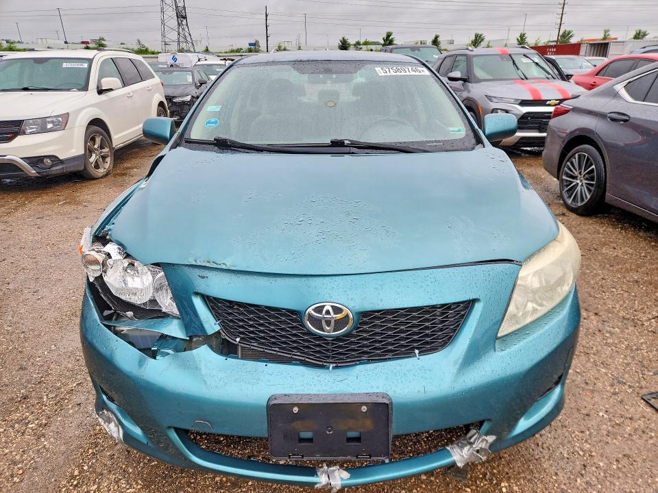 2009 Toyota Corolla VIN JTDBL40E89J054463 COPART salvage auction — ALL OVER, Il - Certificate Of Title, sold $475 on 2026-07-17 (photo 5)