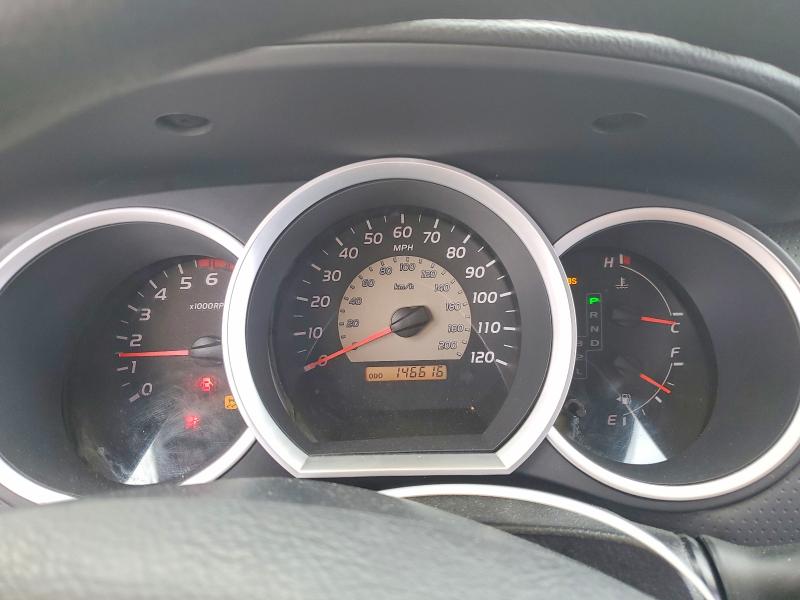 2009 Toyota Tacoma VIN 5TETX22N69Z614075 COPART salvage auction — SIDE, Ca - Salvage Certificate, sold $2,950 on 2026-07-15 (photo 9)