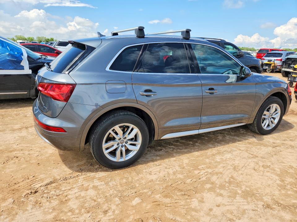 2020 Audi Q5 VIN WA1ANAFY0L2058993 COPART salvage auction — WATER/FLOOD, Tx - Salvage Title-Flood Damage, sold $7,800 on 2026-07-23 (photo 3)