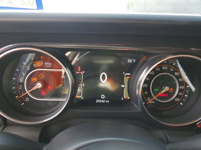 2023 Jeep Wrangler / VIN 1C4HJXEG2PW623612 COPART salvage auction — FRONT END, Tx - Salvage Vehicle Title, sold $12,200 on 2026-07-28 (photo 9)