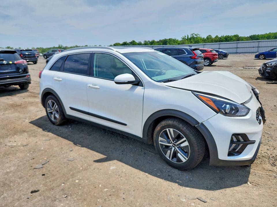 2022 Kia Niro VIN KNDCC3LD7N5534790 COPART salvage auction — FRONT END, St - Salvage Title, sold $7,000 on 2026-07-22 (photo 4)