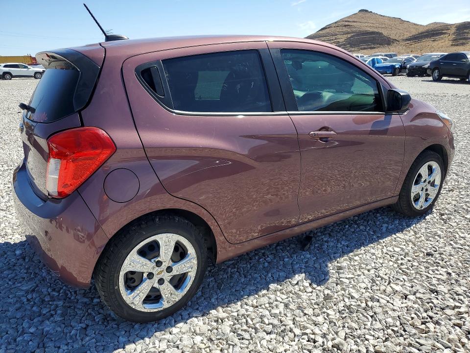 2020 Chevrolet Spark VIN KL8CB6SA8LC478436 COPART salvage auction — SIDE, Az - Cert Of Title - Salvage, sold $1,650 on 2026-07-08 (photo 3)