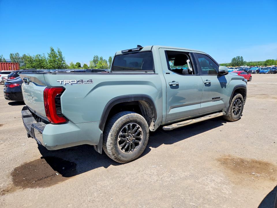 2024 Toyota Tundra VIN 5TFLA5DB6RX237339 COPART salvage auction — VANDALISM, On - Permit No Brand - Unfit, sold $21,450 on 2026-07-28 (photo 3)