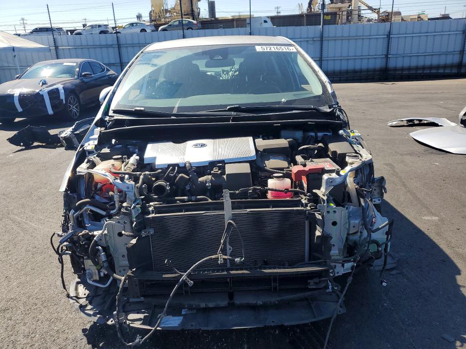 2017 Toyota Prius VIN JTDKARFP3H3032322 COPART salvage auction — FRONT END, Ca - Salvage Certificate, sold $5,100 on 2026-07-27 (photo 5)