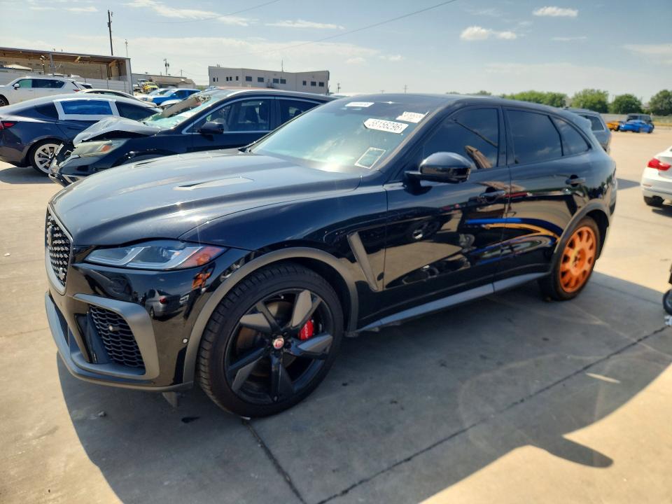 2021 Jaguar F-pace VIN SADCZ2EE1MA668641 — COPART salvage auction photo