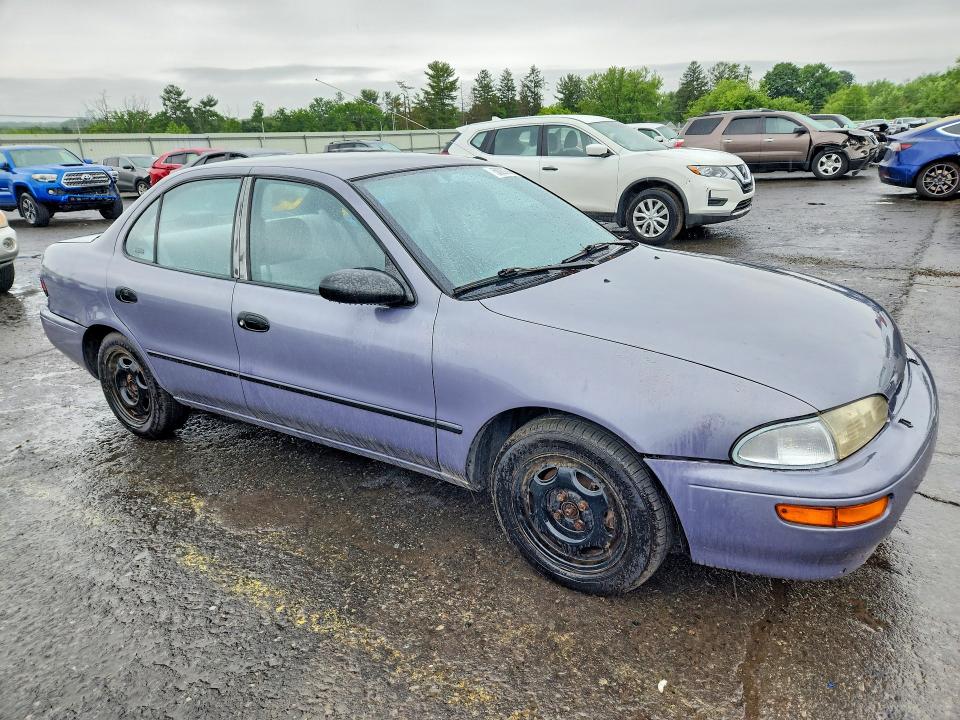 1997 Geo Prizm VIN 1Y1SK5267VZ451264 COPART salvage auction — REAR END, Pa - Certificate Of Salvage, sold $225 on 2026-07-24 (photo 4)