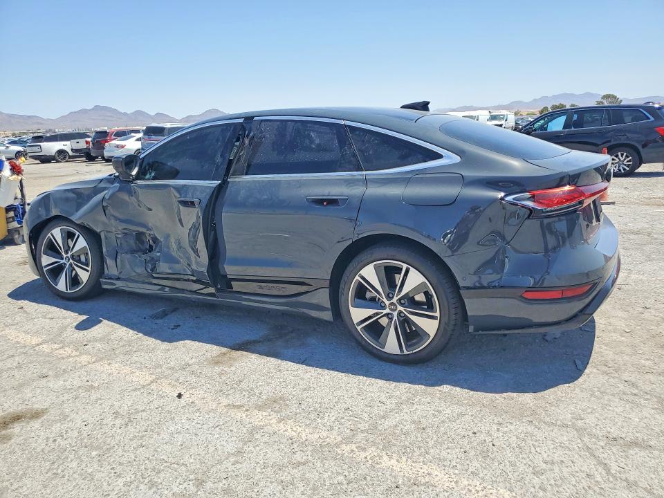 2025 Audi A6 VIN WAU2CAGH2SA024411 COPART salvage auction — SIDE, Nv - Salvage Title, sold $21,200 on 2026-09-08 (photo 2)