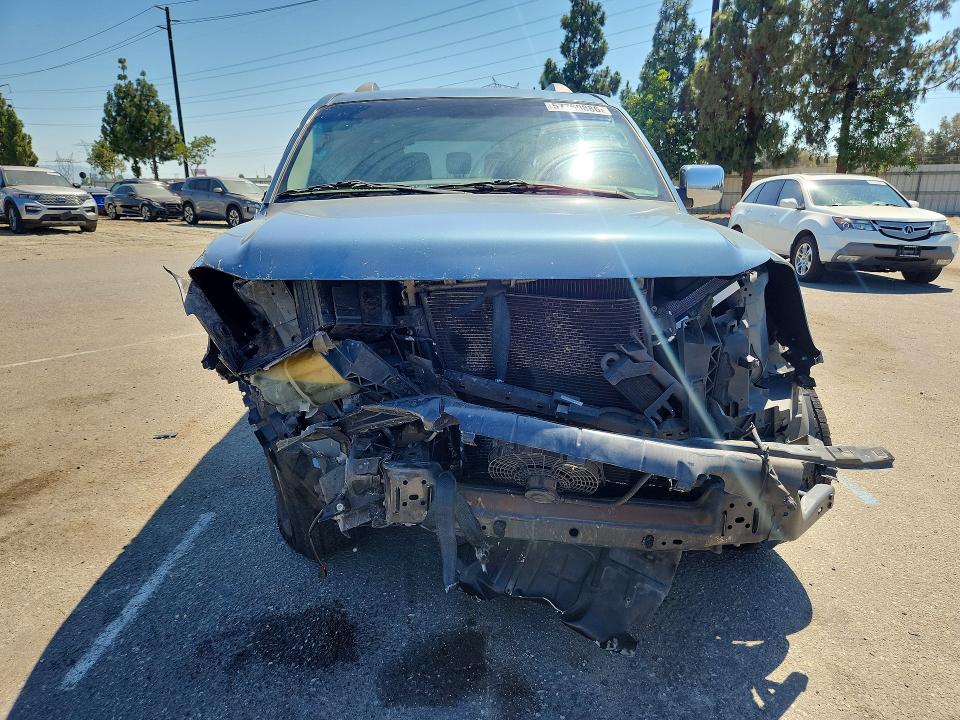 2012 Nissan Armada VIN 5N1AA0ND9CN621396 COPART salvage auction — FRONT END, Ca - Salvage Certificate, sold $650 on 2026-07-02 (photo 5)