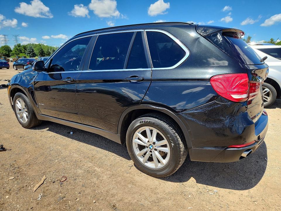 2015 BMW X5 VIN 5UXKR0C53F0K55884 COPART salvage auction — BURN, Il - Salvage Certificate, sold $2,600 on 2026-07-16 (photo 2)