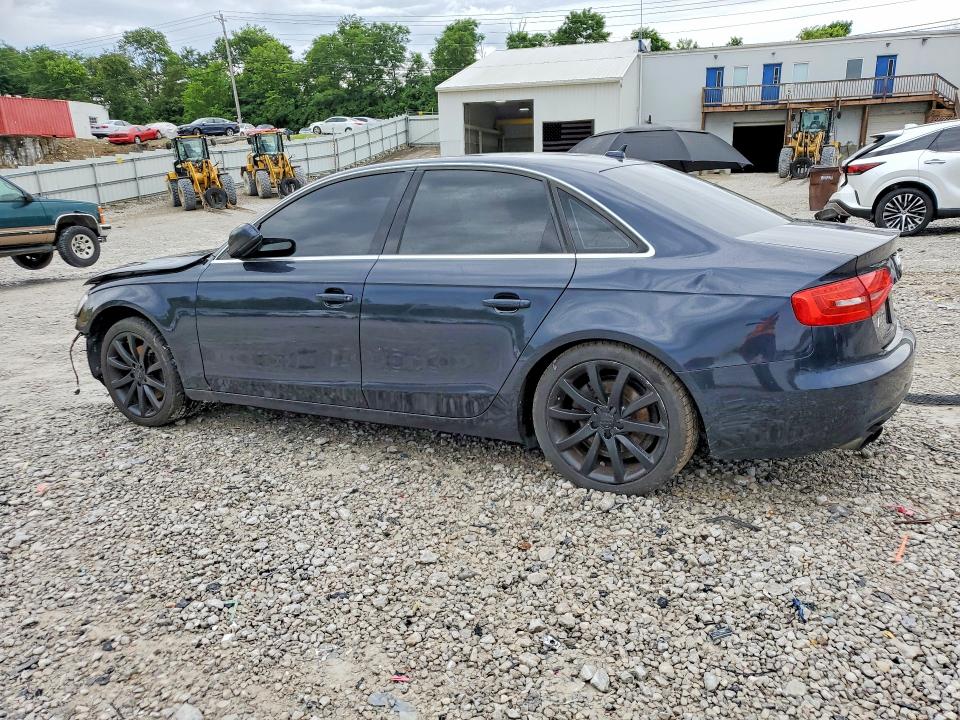 2013 Audi A4 VIN WAUFFAFL8DN006327 COPART salvage auction — FRONT END, OH - CERT OF TITLE-SALVAGE (P), sold $500 on 2026-07-31 (photo 2)