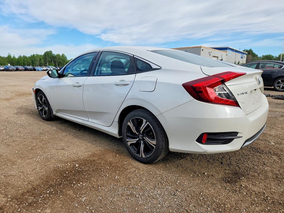 2020 Honda Civic VIN 2HGFC2F57LH022434 COPART salvage auction — FRONT END, On - Permit No Brand - Unfit, sold $3,950 on 2026-07-02 (photo 2)