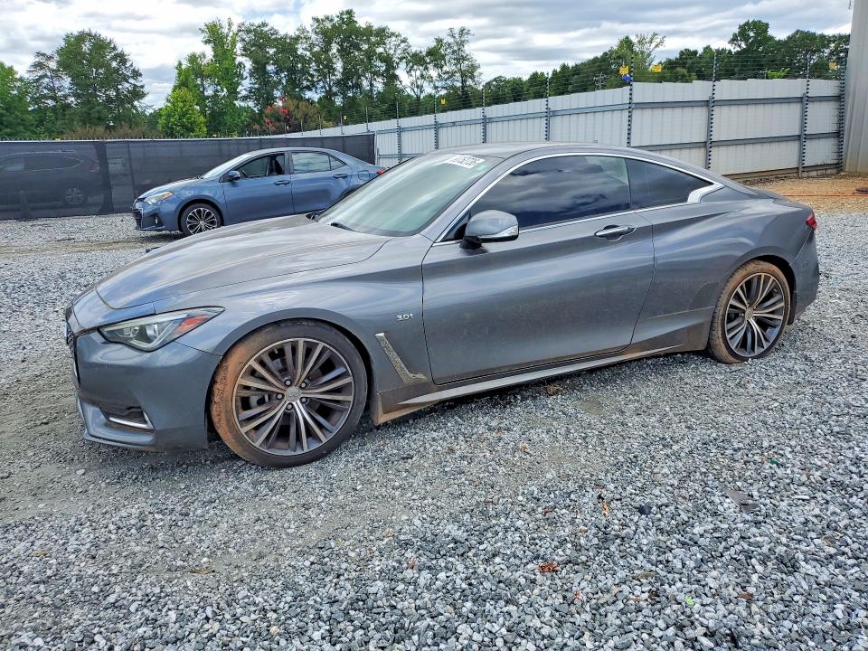 2017 Infiniti Q60 VIN JN1EV7EK1HM360475 COPART salvage auction — MINOR DENT/SCRATCHES, Sc - Certificate Of Title, sold $3,250 on 2026-07-20 (photo 1)