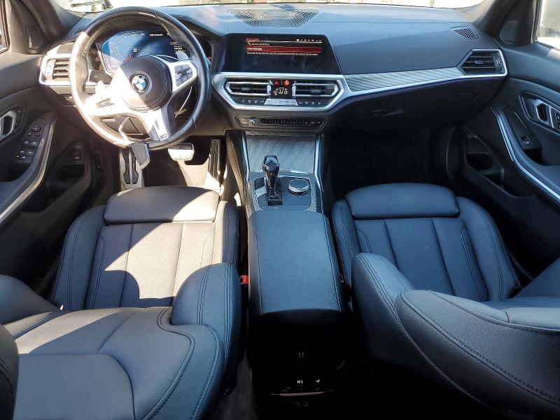 2021 BMW M340i VIN WBA5U7C02MFL29085 COPART salvage auction — FRONT END, CA - SALVAGE CERTIFICATE, sold $13,500 on 2026-07-14 (photo 8)