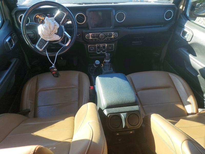 2020 Jeep Gladiator VIN 1C6HJTFG4LL203456 COPART salvage auction — FRONT END, Ma - Cert Of Title-Salvage, sold $8,200 on 2026-07-31 (photo 8)