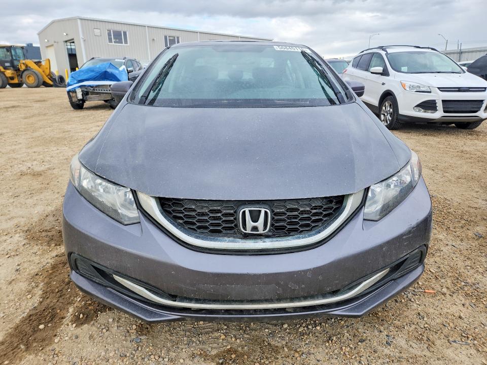 2015 Honda VIN 2HGFB2F57FH002871 COPART salvage auction — SIDE, AB - BOS - SALVAGE, sold $5,800 on 2026-07-02 (photo 5)