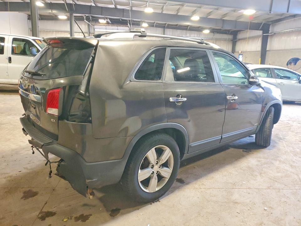2012 Kia Sorento VIN 5XYKUCA6XCG219340 COPART salvage auction — REAR END, Pa - Certificate Of Salvage, sold $900 on 2026-07-13 (photo 3)