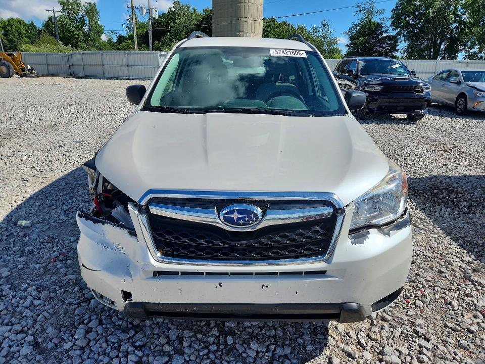 2015 Subaru Forester VIN JF2SJABC7FH593919 COPART salvage auction — FRONT END, Mi - Certificate Of Title, sold $200 on 2026-07-23 (photo 5)