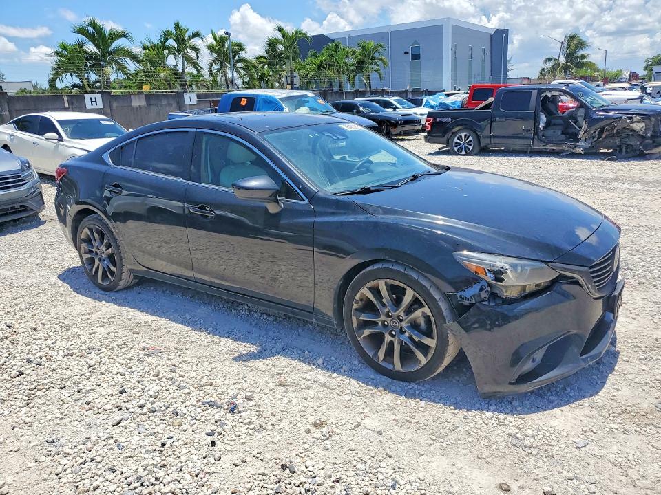 2016 Mazda 6 VIN JM1GJ1W59G1456300 COPART salvage auction — FRONT END, Fl - Certificate Of Title, sold $4,000 on 2026-07-07 (photo 4)