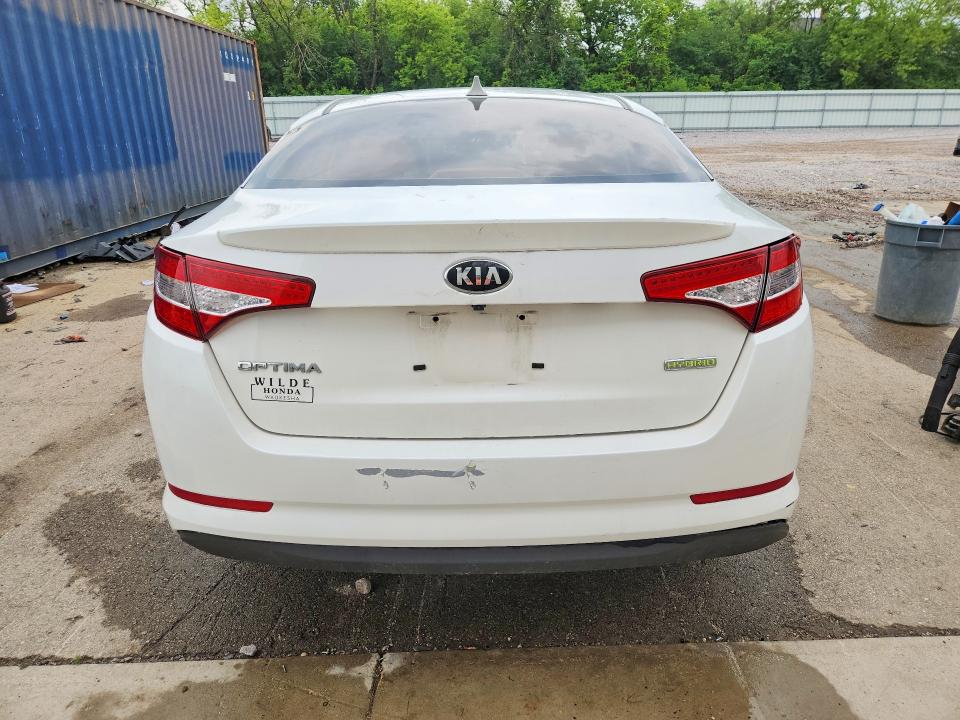 2013 Kia Optima VIN KNAGM4AD3D5052501 COPART salvage auction — FRONT END, Wi - Junked Vehicle Bill Of Sale, sold $400 on 2026-07-13 (photo 6)