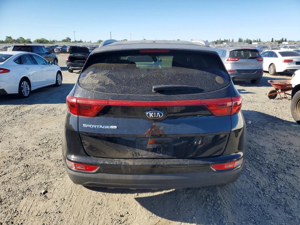 2018 Kia VIN KNDPM3AC0J7354557 COPART salvage auction — VANDALISM, Ca - Salvage Certificate, sold $2,850 on 2026-07-07 (photo 6)