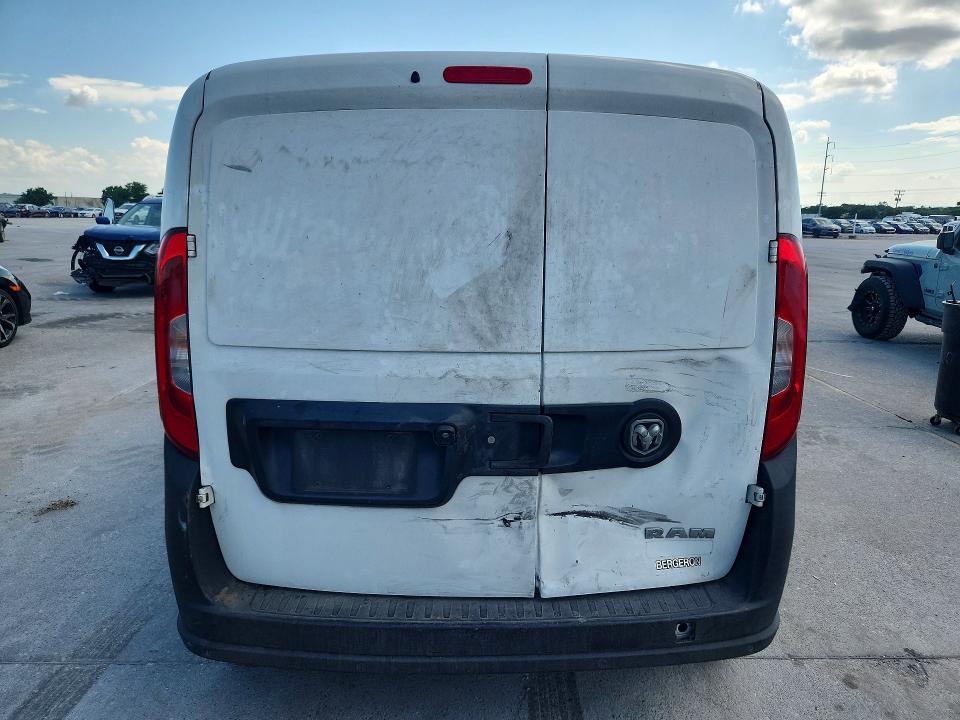 2020 Ram Promaster city VIN ZFBHRFAB4L6P85459 COPART salvage auction — WATER/FLOOD, La - Cert Of Title-Salvage Flood, sold $700 on 2026-08-12 (photo 6)