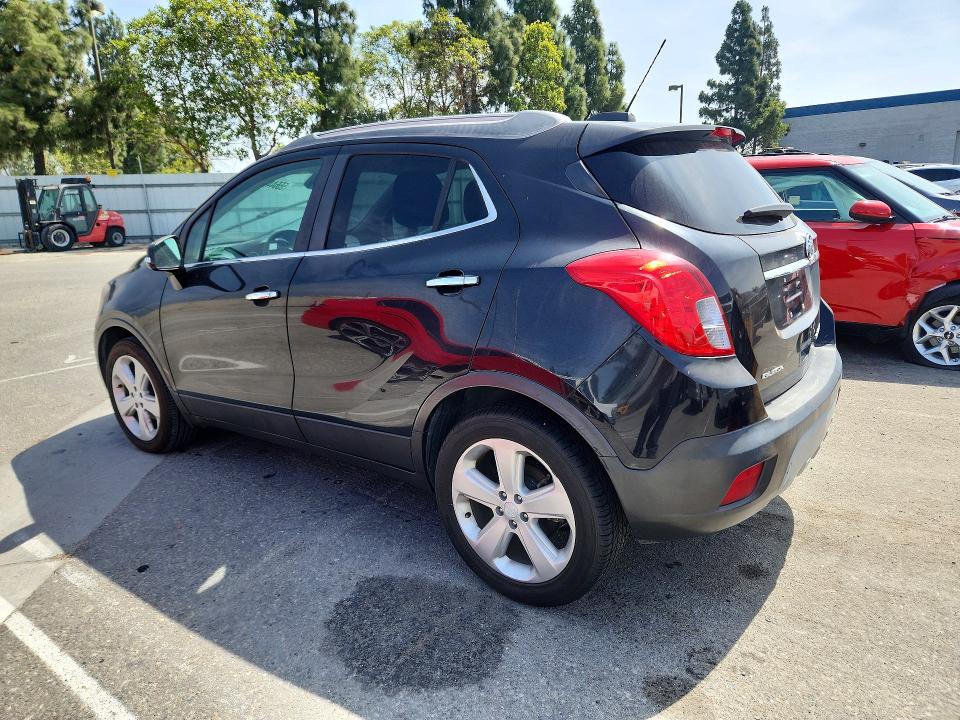 2015 Buick Encore VIN KL4CJASB4FB124083 COPART salvage auction — NORMAL WEAR, Ca - Dis/Dlr/Exp Only Clean Title, sold $3,250 on 2026-07-21 (photo 2)